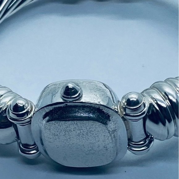 David Yurman Hinge Watch Case Bangle Bracelet 925 585 - Picture 7 of 16